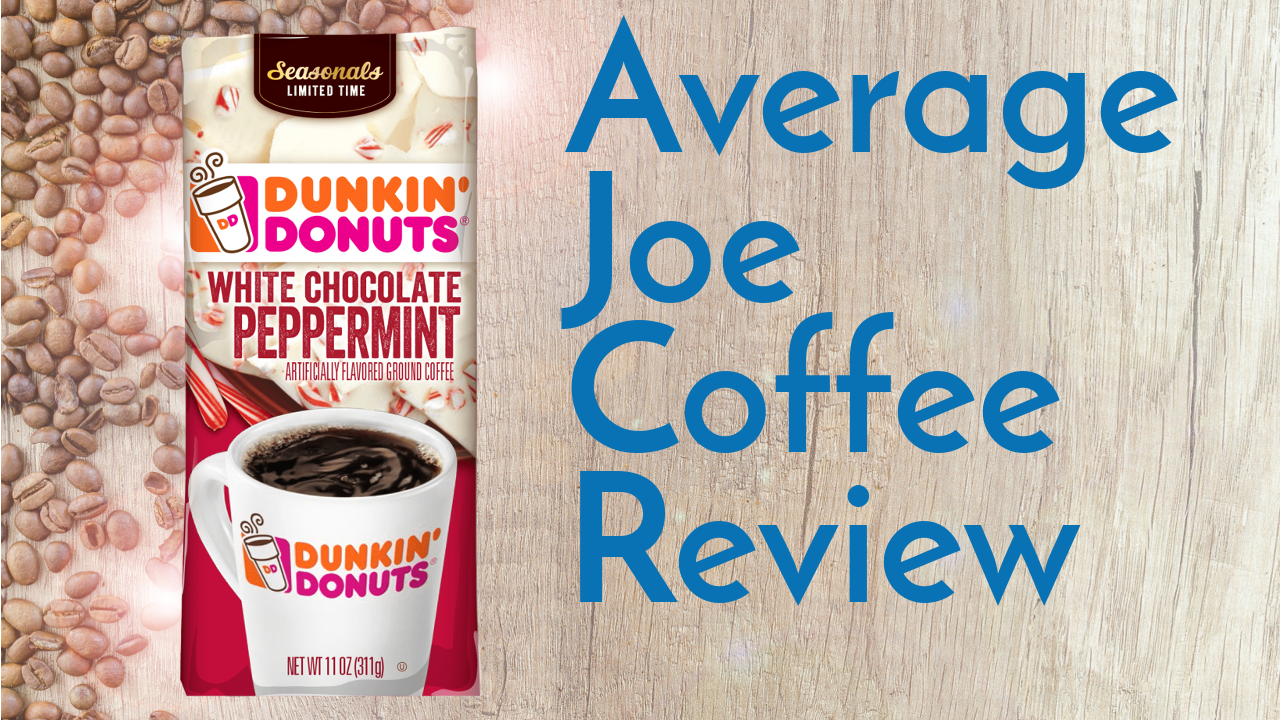 Dunkin Donuts White Chocolate Peppermint Coffee Review ...