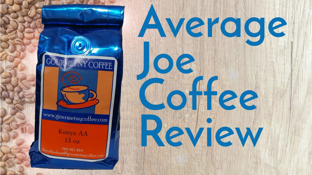 Video thumbnail for the review of Gourmet NY Coffee's Kenya AA coffee.