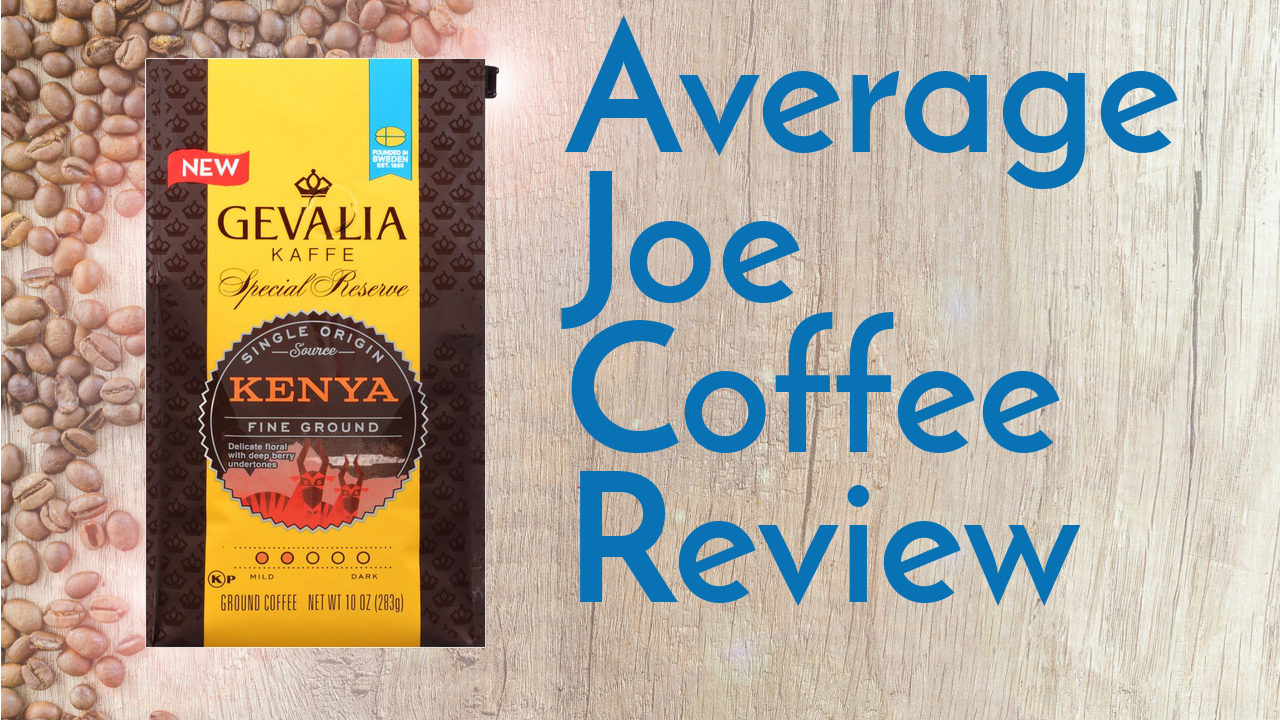 Video thumbnail for Gevalia Special Reserve Kenya coffee review.